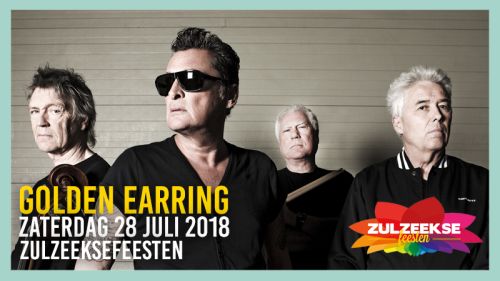 Golden Earring show ad July 28 2018 Zulzeekse Feesten (Belgium)